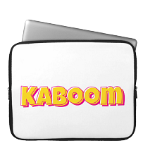 Laptop Sleeve kaboom