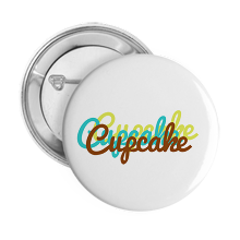 Pinback Buttons cupcake