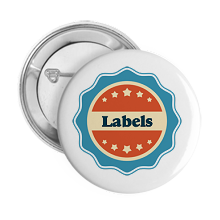 Pinback Buttons labels