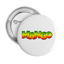 Pinback Buttons mango