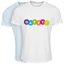 Cool T-shirt happy