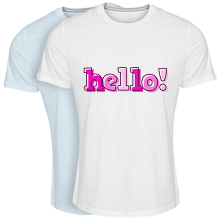 Cool T-shirt hello