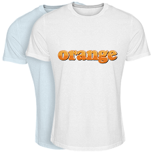 Cool T-shirt orange