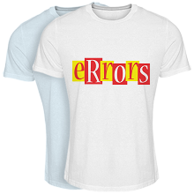 Cool T-shirt errors